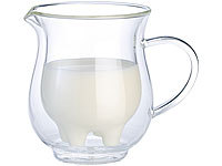 Cucina di Modena Doppelwandiges Milchkännchen im witzigen Euterdesign, 200 ml; Doppelwandige Becher-Gläser Doppelwandige Becher-Gläser Doppelwandige Becher-Gläser 