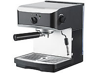 Cucina di Modena Siebträger-Espressomaschine ES-800 mit Milchschäumer; Siebträger-Maschinen Siebträger-Maschinen 