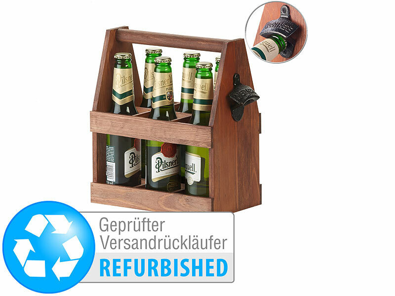 Holz Flaschenhalter Flaschenträger mit