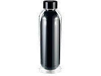 Cucina di Modena Design-Isolierflasche, 0,5 Liter, schwarz; Isolier-Flaschen, Isolierflaschen EdelstahlIsolierkannen EdelstahlThermoflaschenThermo-KannenWasserflaschenThermo FlaschenTee FlaschenTrinkbecher unterwegs Büros Lunch Doppel Stainless OutdoorIsolier-Kaffeekannendoppelwandige Thermobehälter Verschlüsse Camping Suppen 