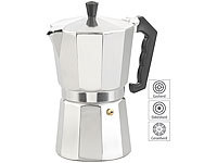 Cucina di Modena Espresso-Kocher für 9 Tassen, 400 ml, für Gas & Elektroherde geeignet